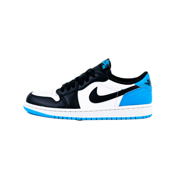 Jordan 1 Retro Low OG Black Dark Powder Blue