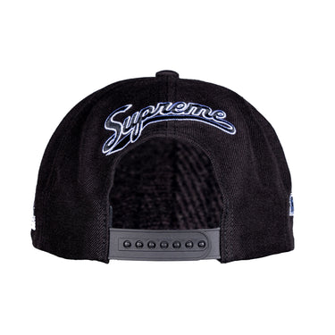 Supreme World Famous S Logo 6-Panel en color negro