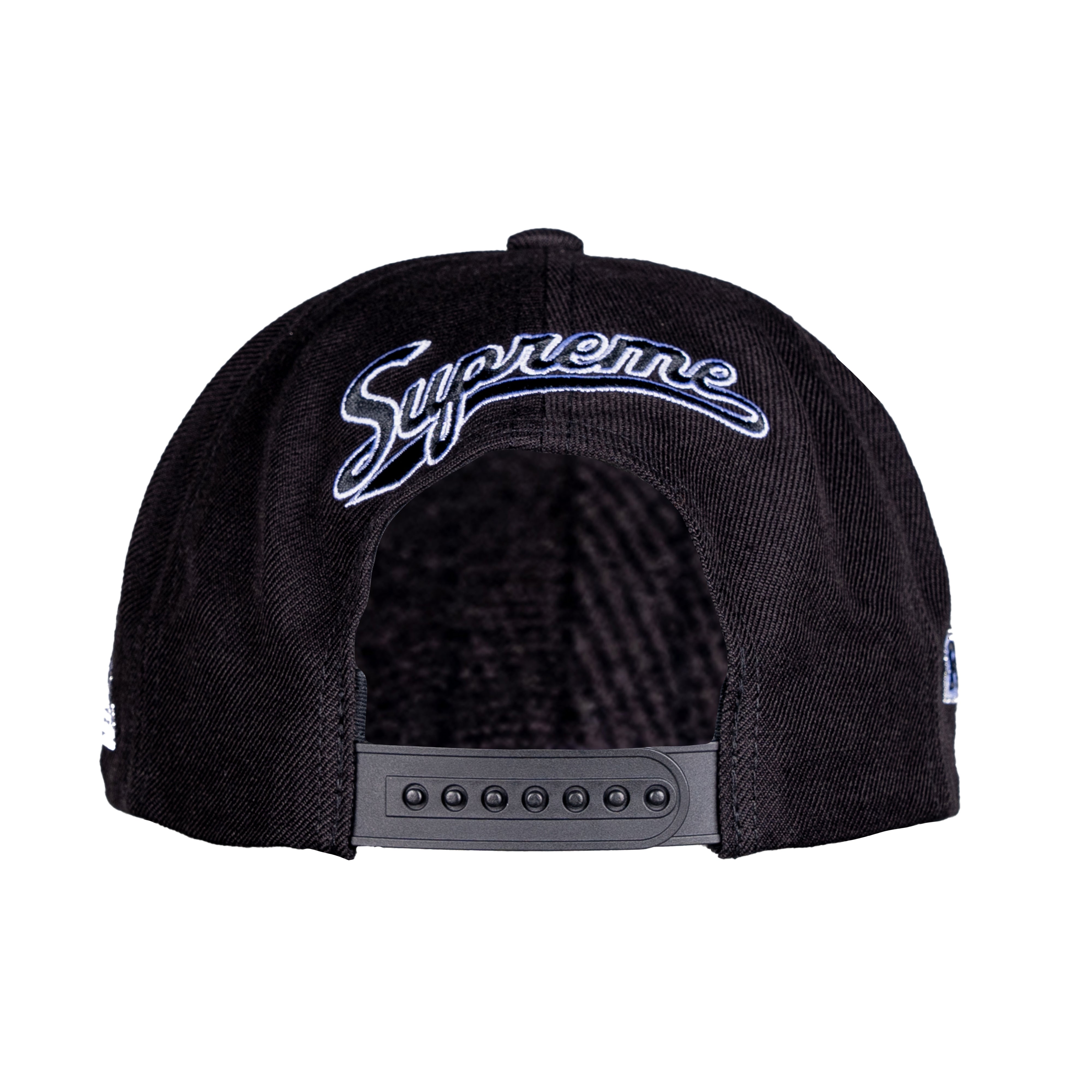 Supreme World Famous S Logo 6-Panel en color negro