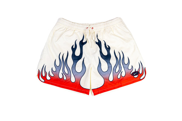 Nike Men’s Sportswear NSW Woven Flow Americana Shorts Flames