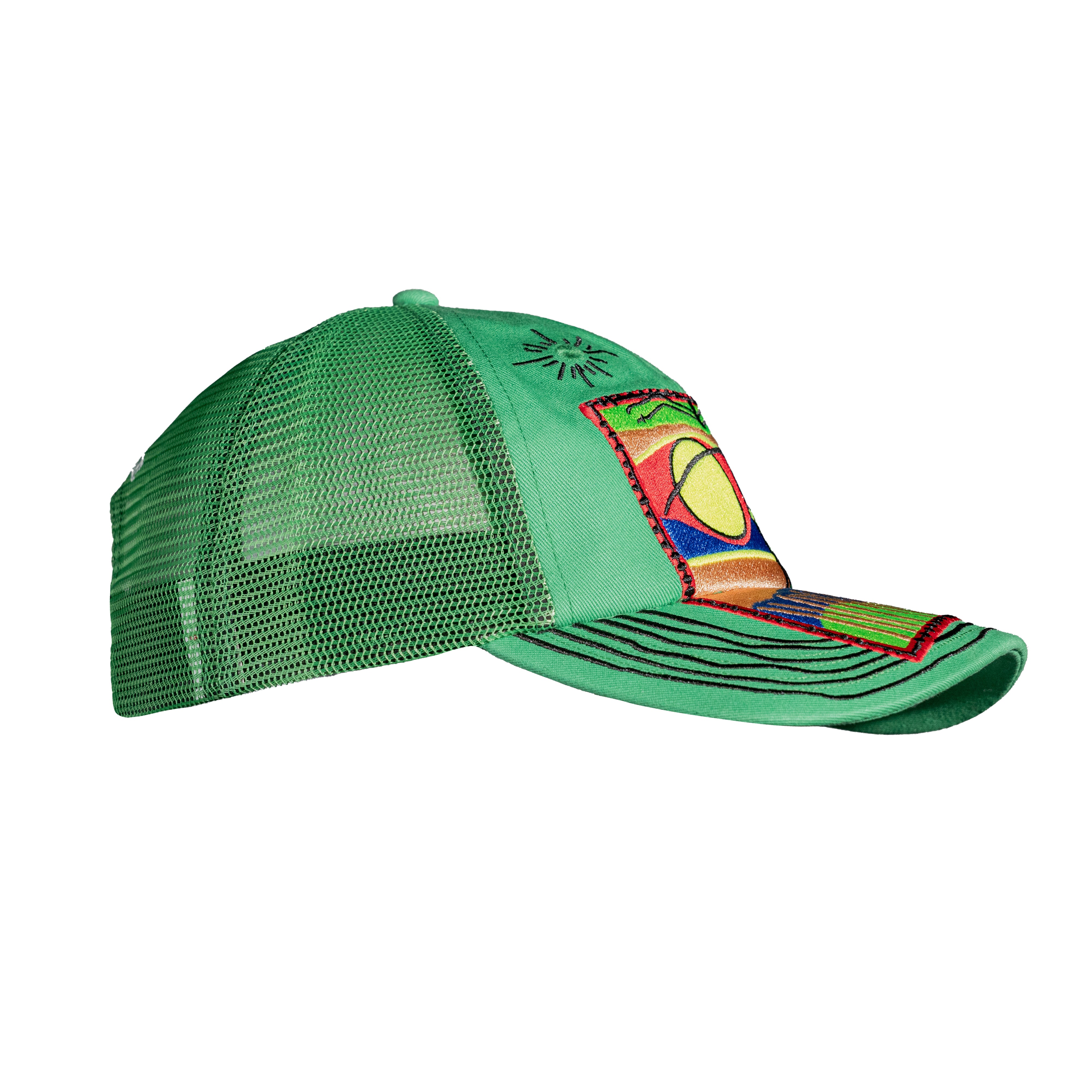 Supreme Reaper Mesh Back 6 Panel Green