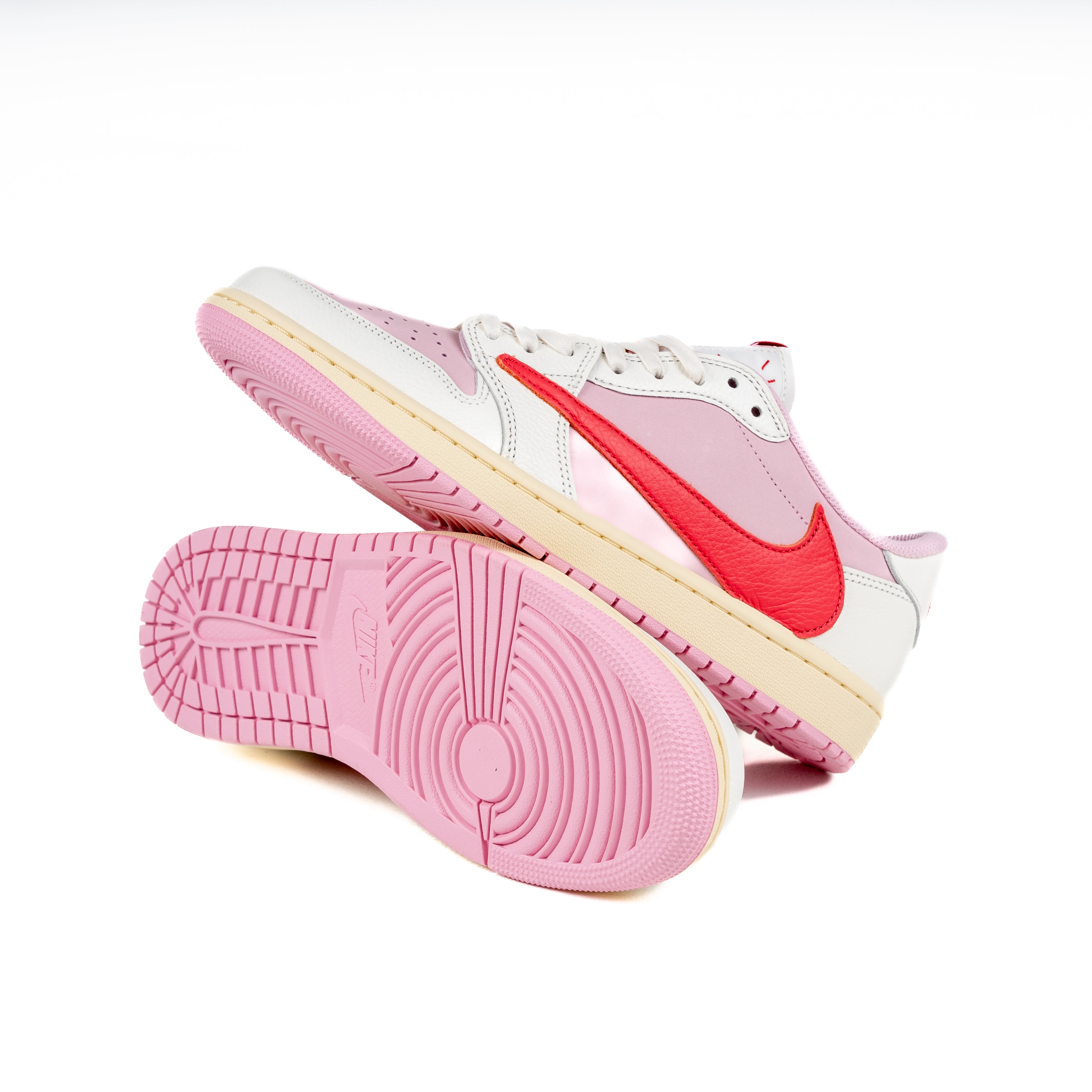 Air Jordan 1 Retro Low OG SP Travis Scott Sail Tropical Pink