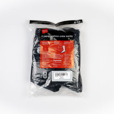 Calcetines Supreme Pack x4 Negro