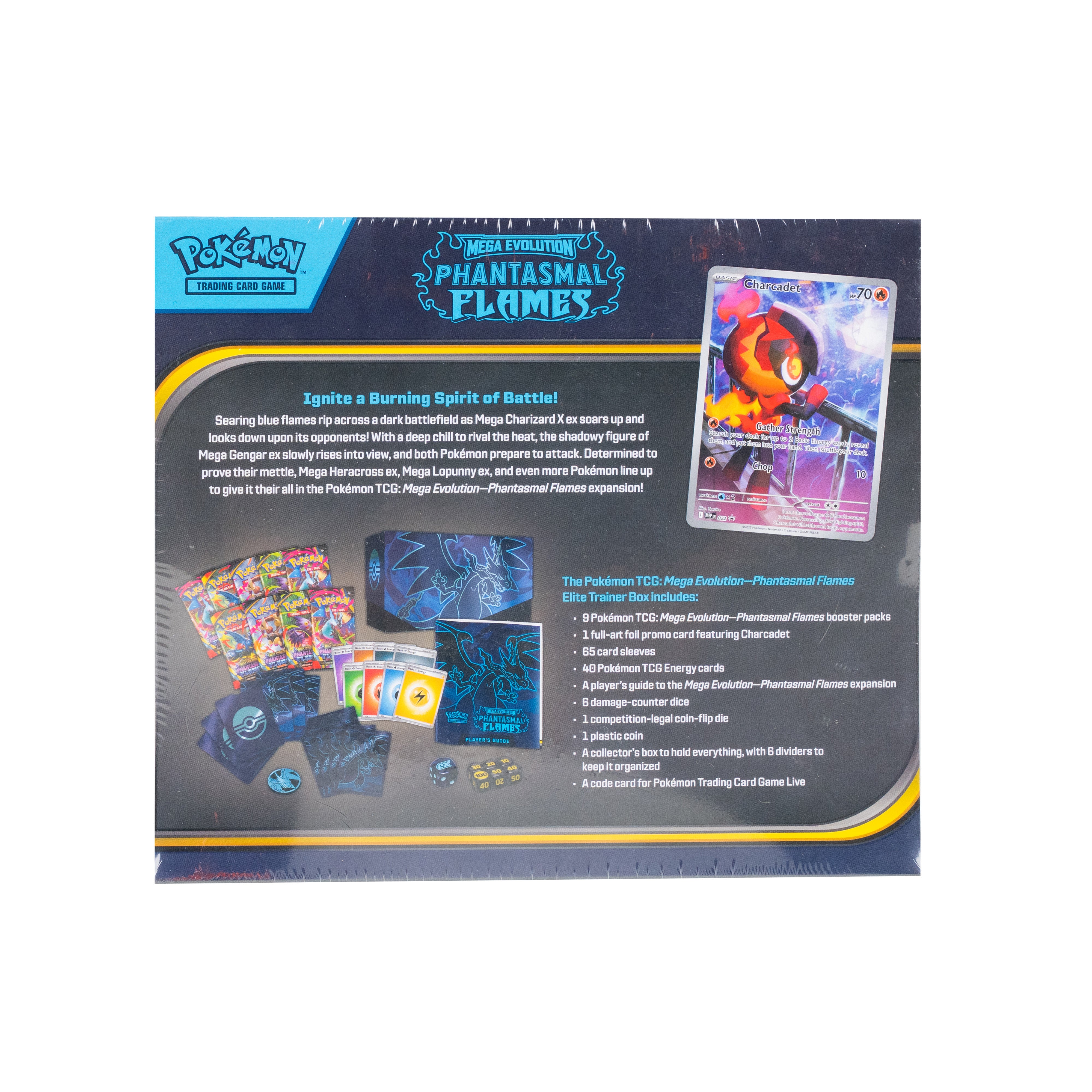 Pokémon TCG Mega Evolution – Phantasmal Flames Elite Trainer Box