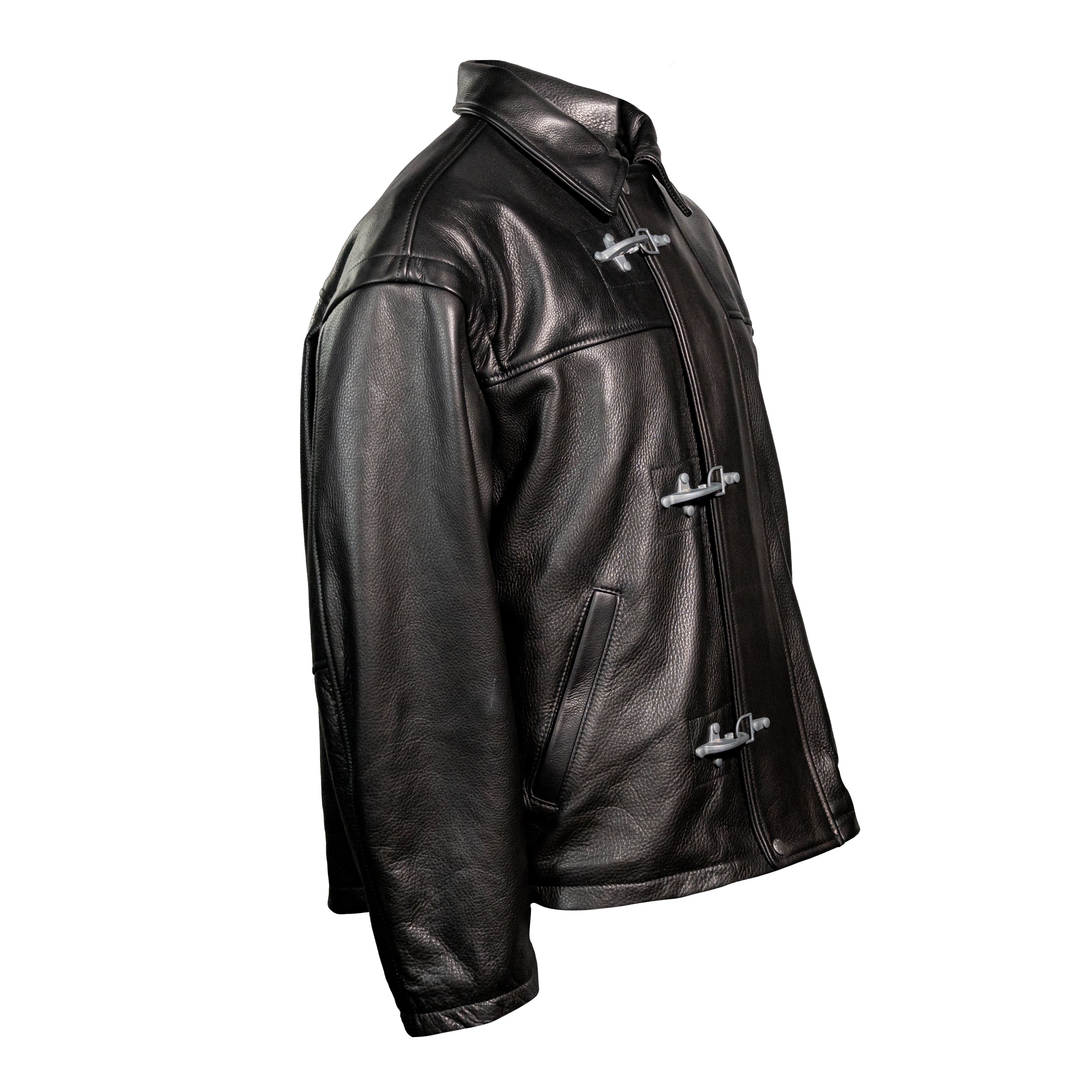 Supreme Schott Leather Clip Jacket