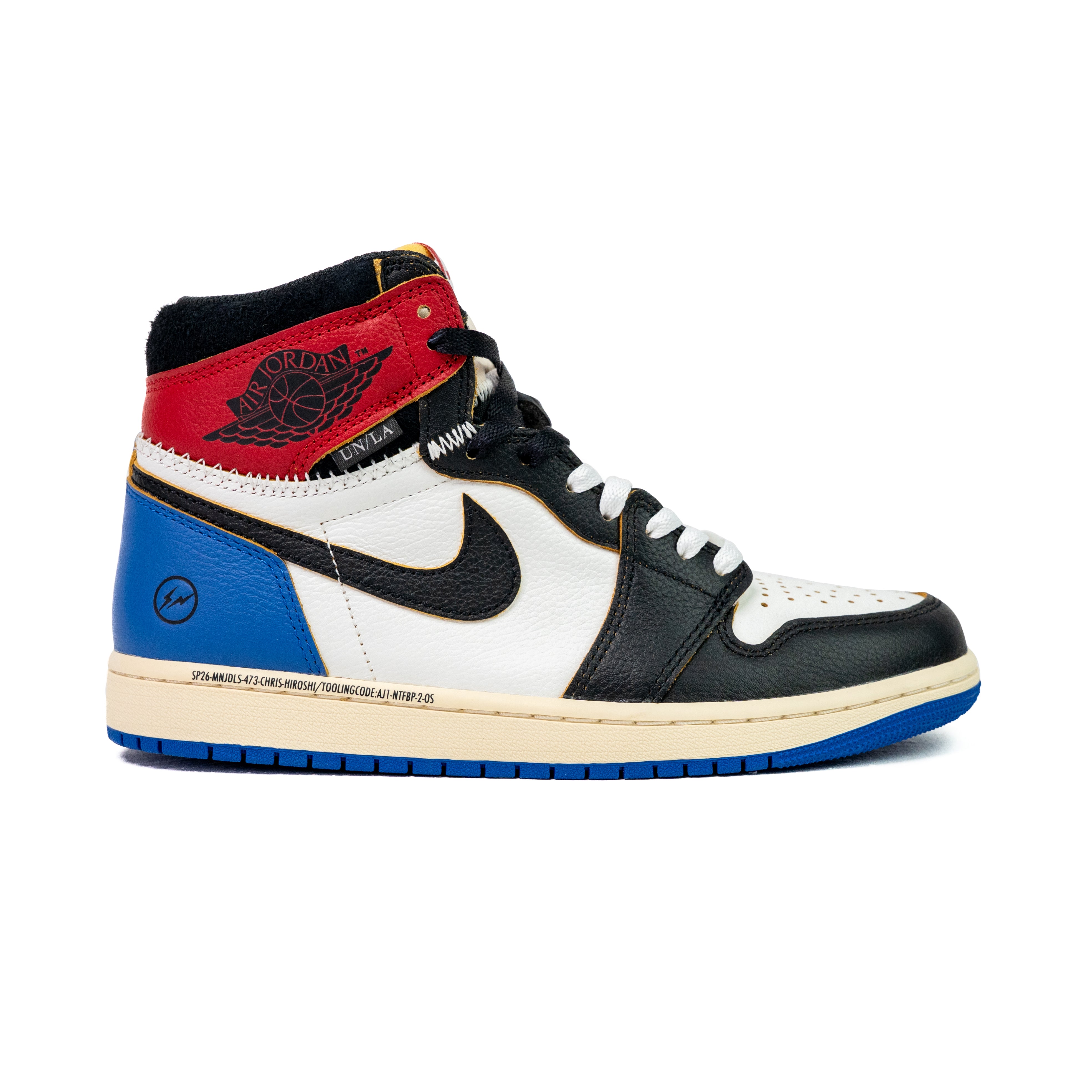 Fragment Design x Union LA x Air Jordan 1 Retro High OG Varsity Red