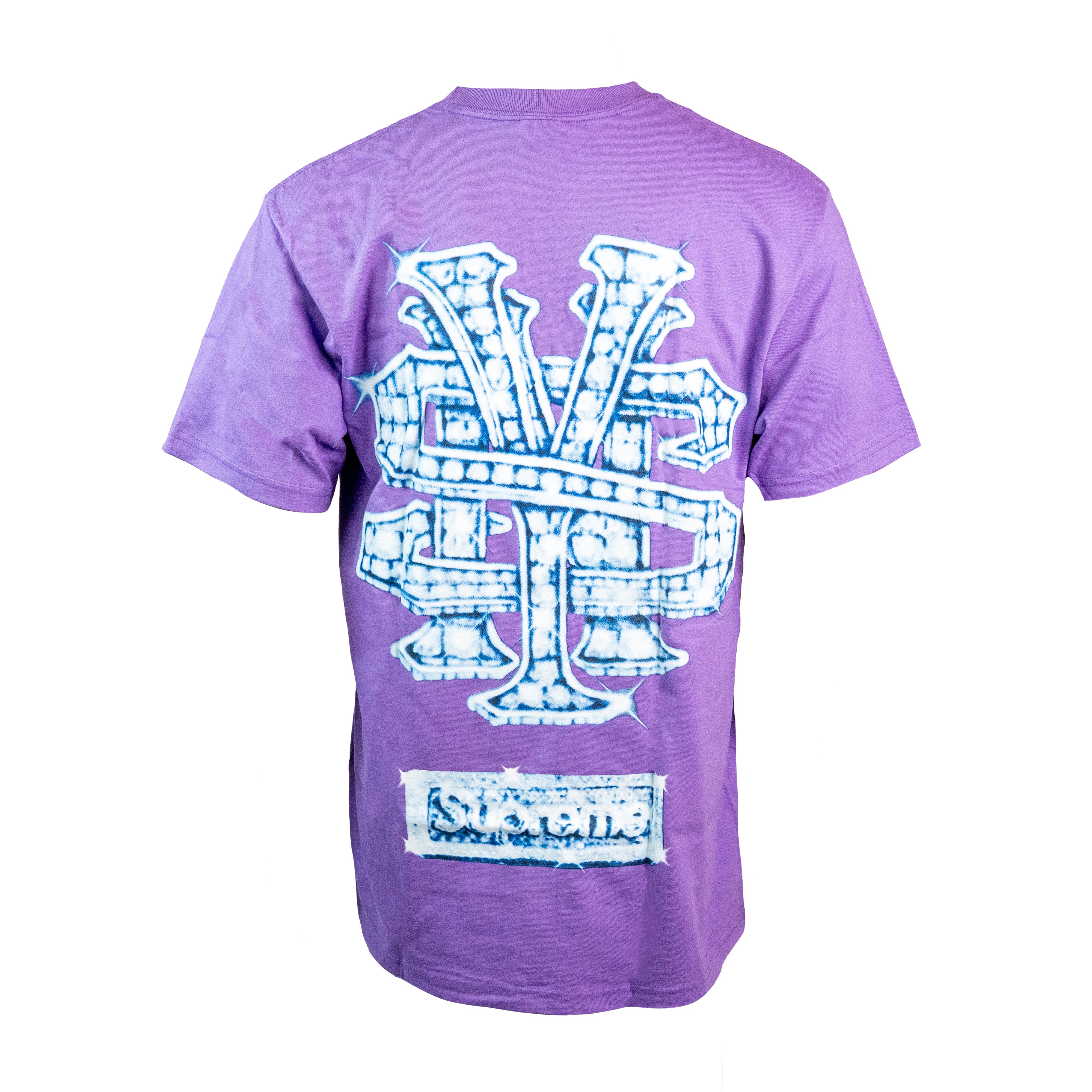 Supreme Snowman Tee Purple FW25