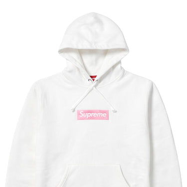 Supreme Box Logo Hooded Sweatshirt (FW25) White