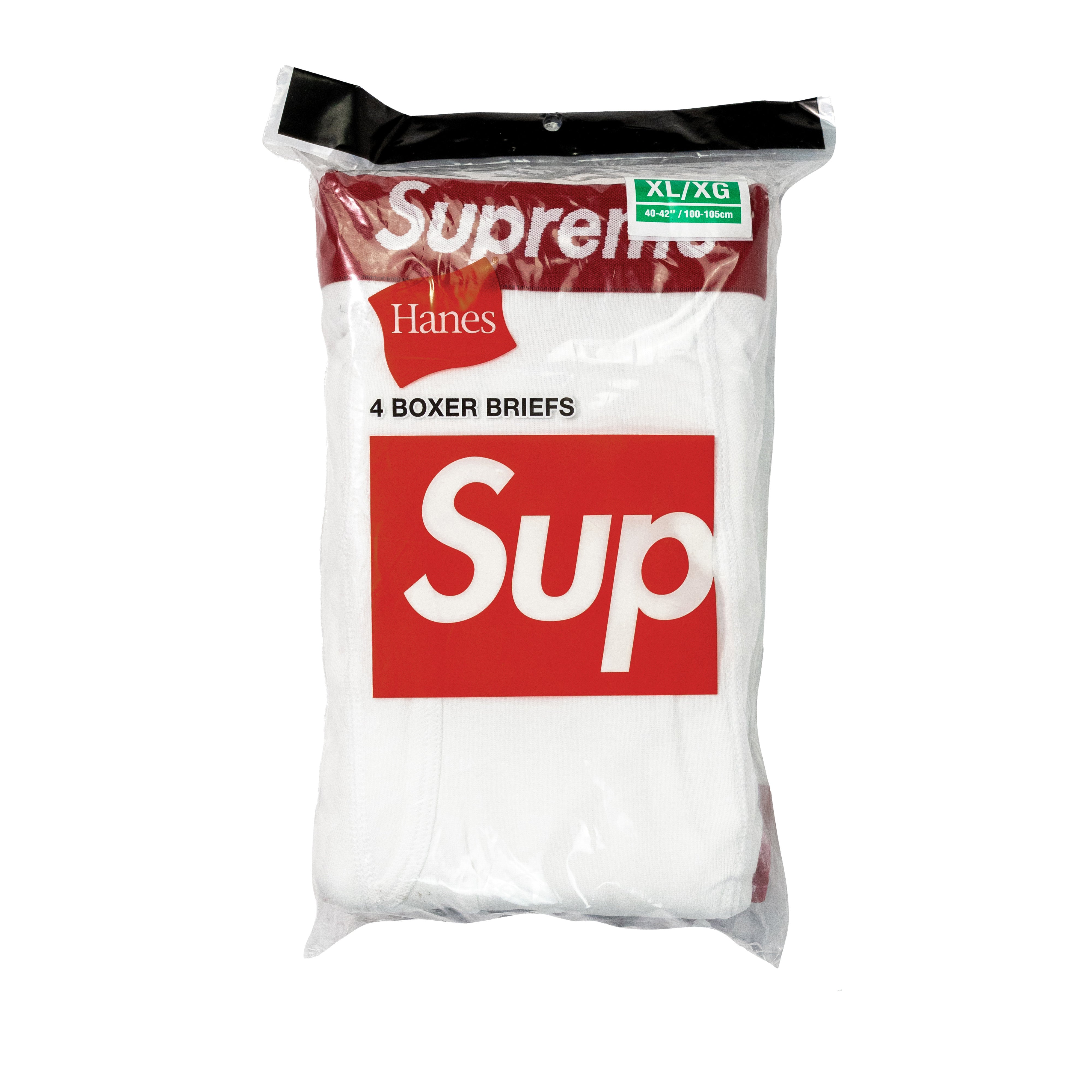 Supreme Hanes Boxer Briefs (4 Pack)