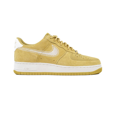Nike Air Force 1 Low ’07 LV8 Buff Gold Sail Embroidered Swoosh