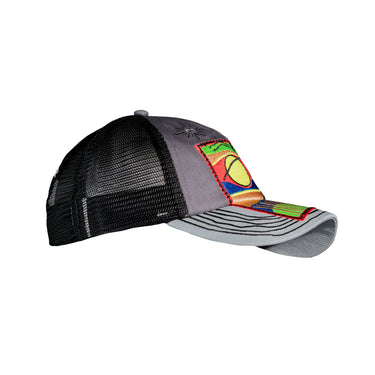 Supreme Reaper Mesh Back 6 Panel Grey