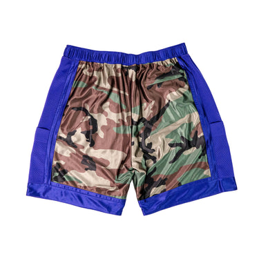 Supreme Side Pocket Basketball Shorts Woodland Camo