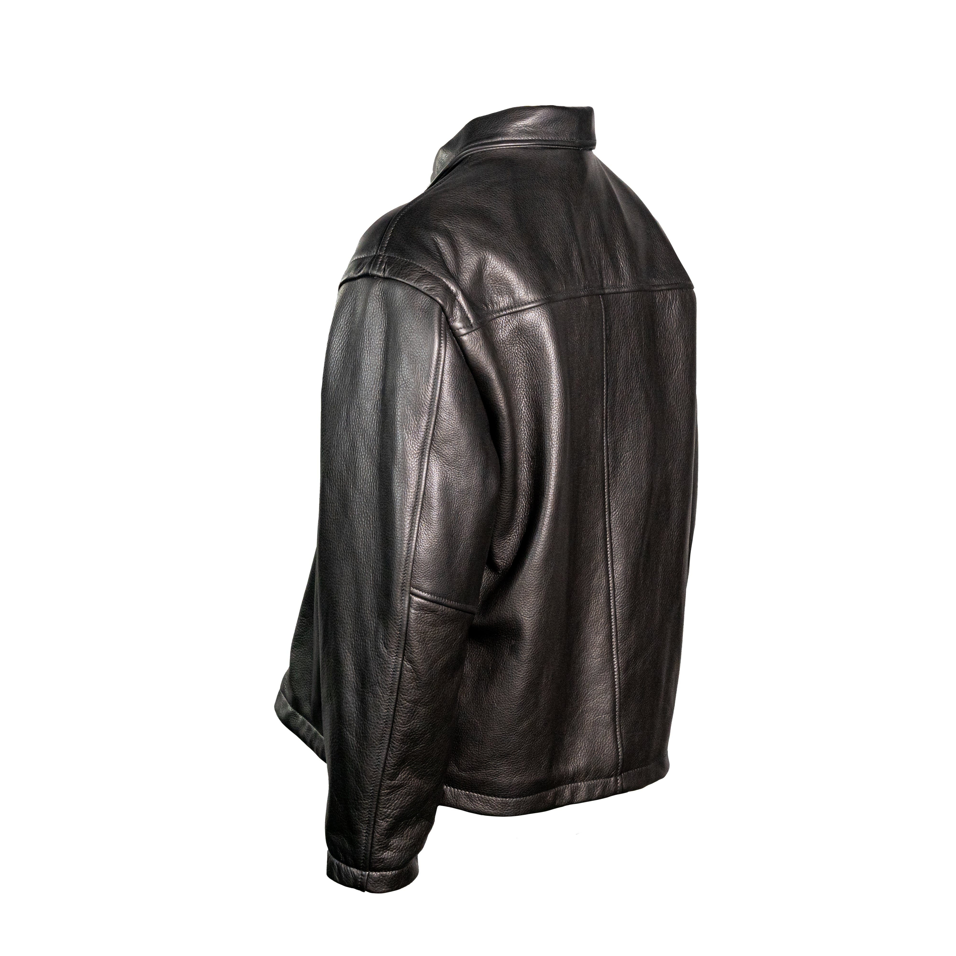 Supreme Schott Leather Clip Jacket