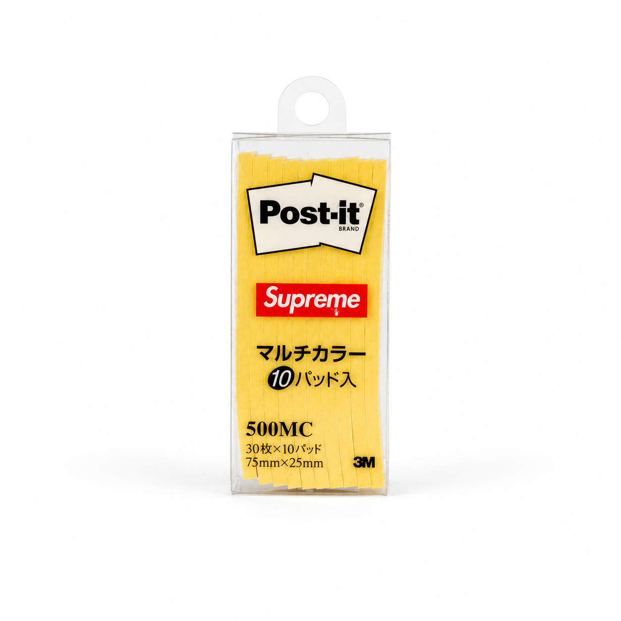 Supreme Post-its 500MC Yellow SS24