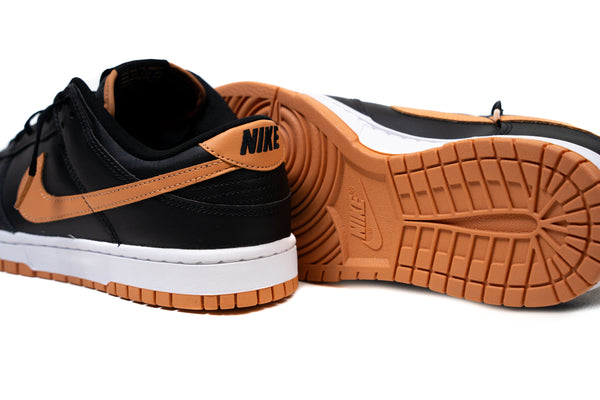 Nike Dunk Low Black Amber Brown