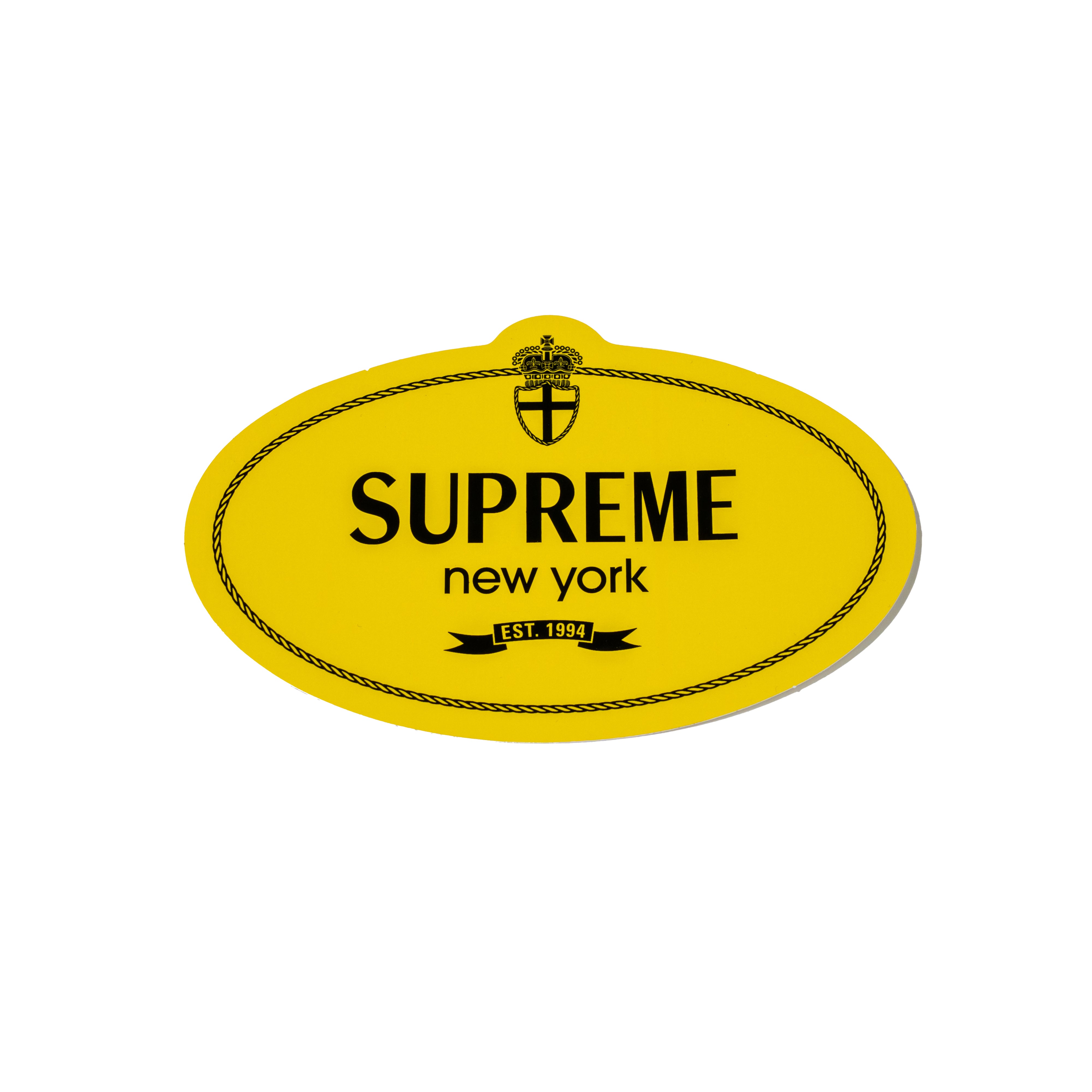 Supreme Crest Sticker