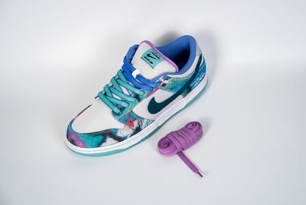 Nike SB Dunk Low Futura Laboratories Bleached Aqua