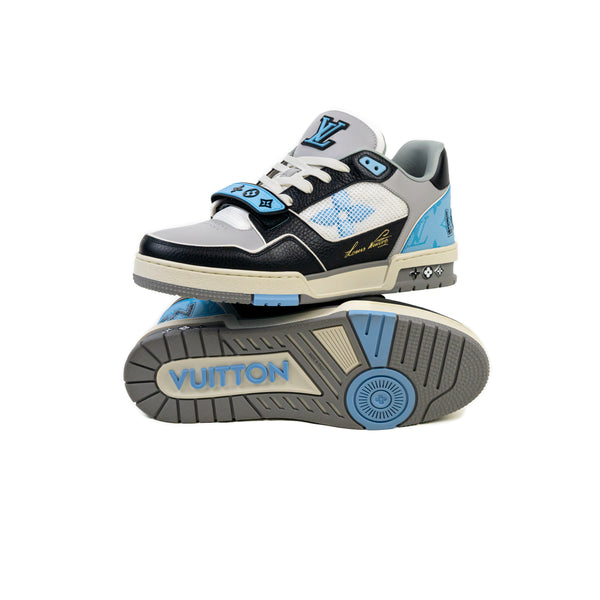 Louis Vuitton LV Trainer Blue Grey Black