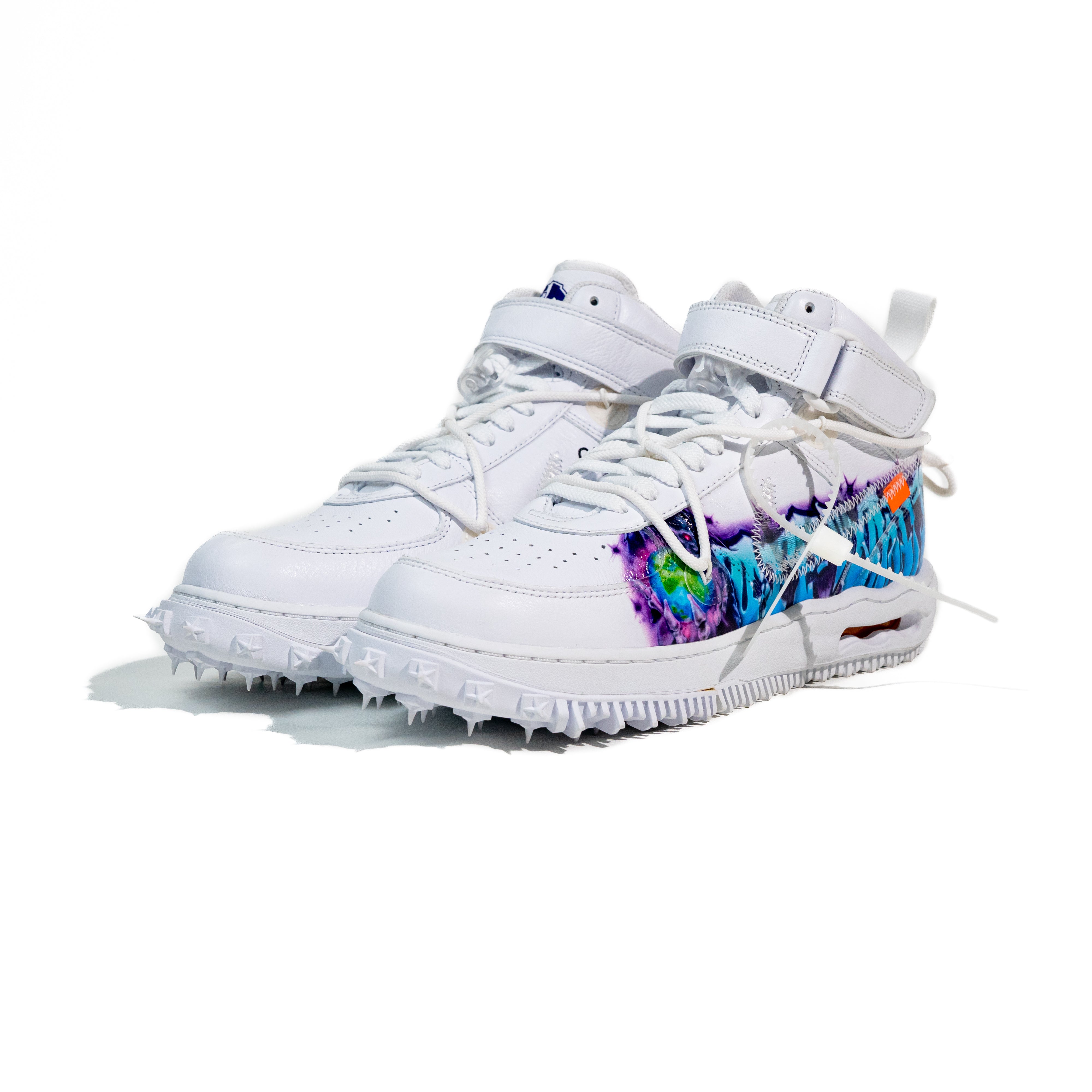 Nike Air Force 1 Mid Off-White Graffiti White