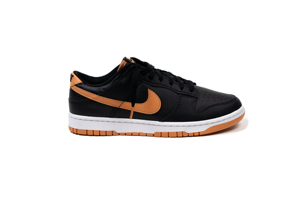 Nike Dunk Low Black Amber Brown