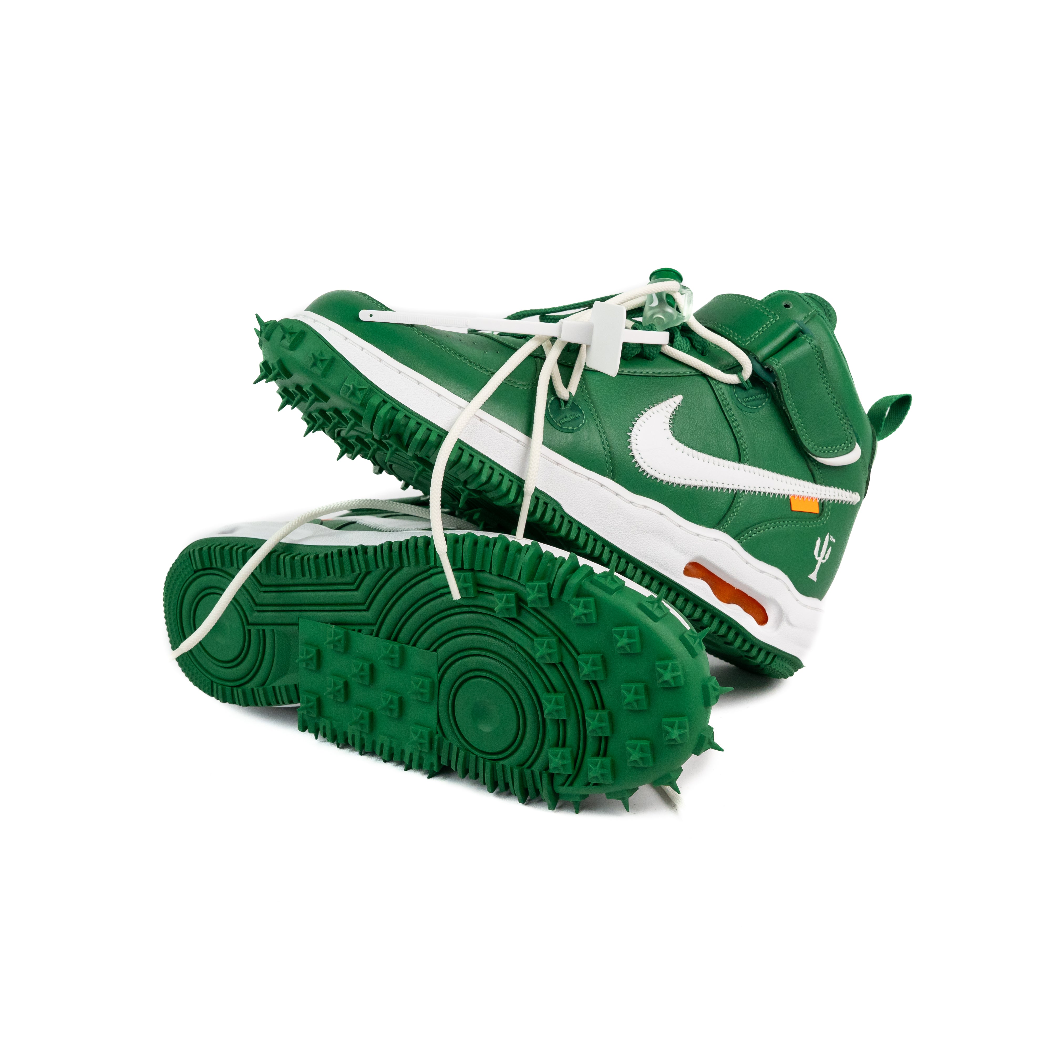 Nike Air Force 1 Mid Off-White Pine Green