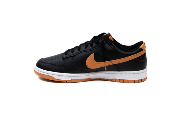 Nike Dunk Low Black Amber Brown