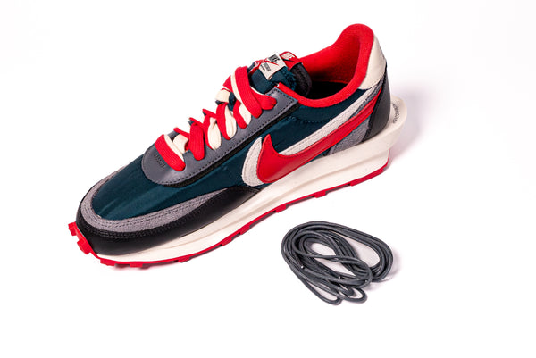 Nike LD Waffle sacai Undercover Midnight Spruce University Red