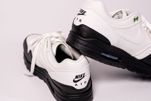 Nike Air Max 1 White Black Clorophyll