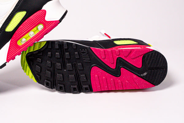 Nike Air Max 90 White Volt Rush Pink