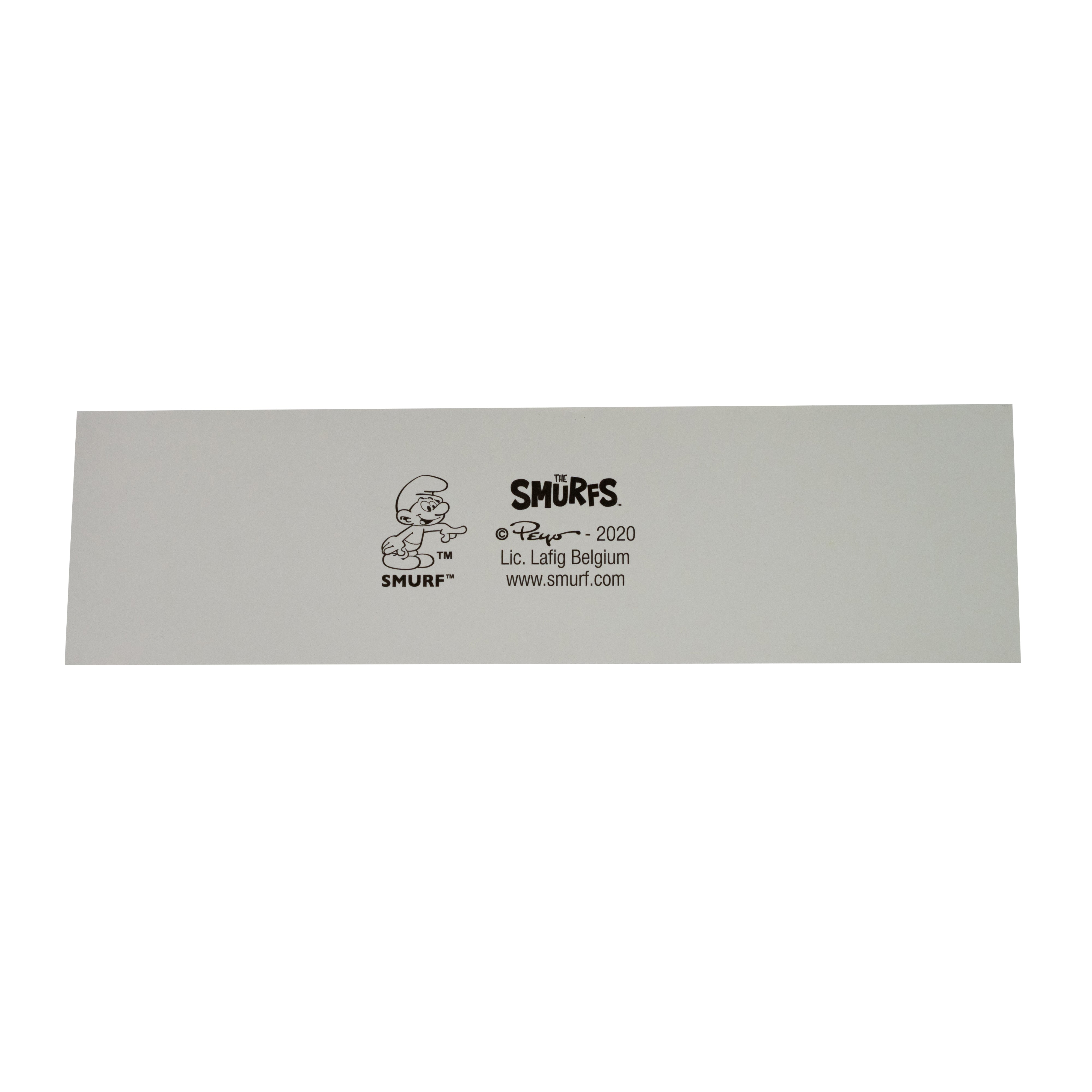 Supreme Smurfs Box Logo Sticker Morado