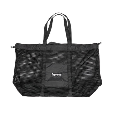 Supreme Mesh Tote Black Bag