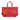 Supreme Mesh Tote Red Bag