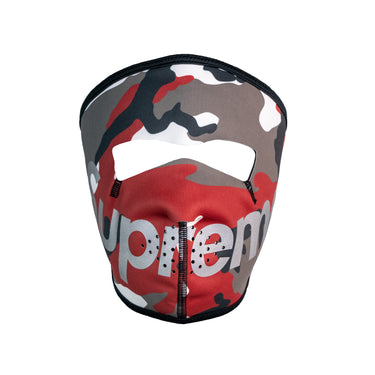 Supreme Windstopper Facemask Red Camo