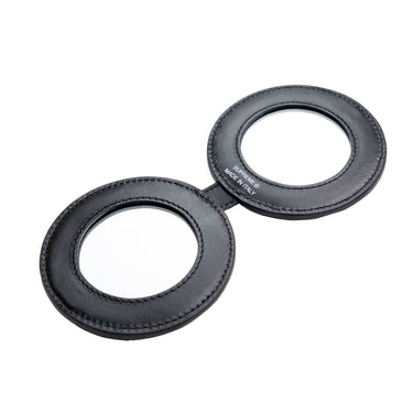 Supreme Leather Pocket Mirror Black
