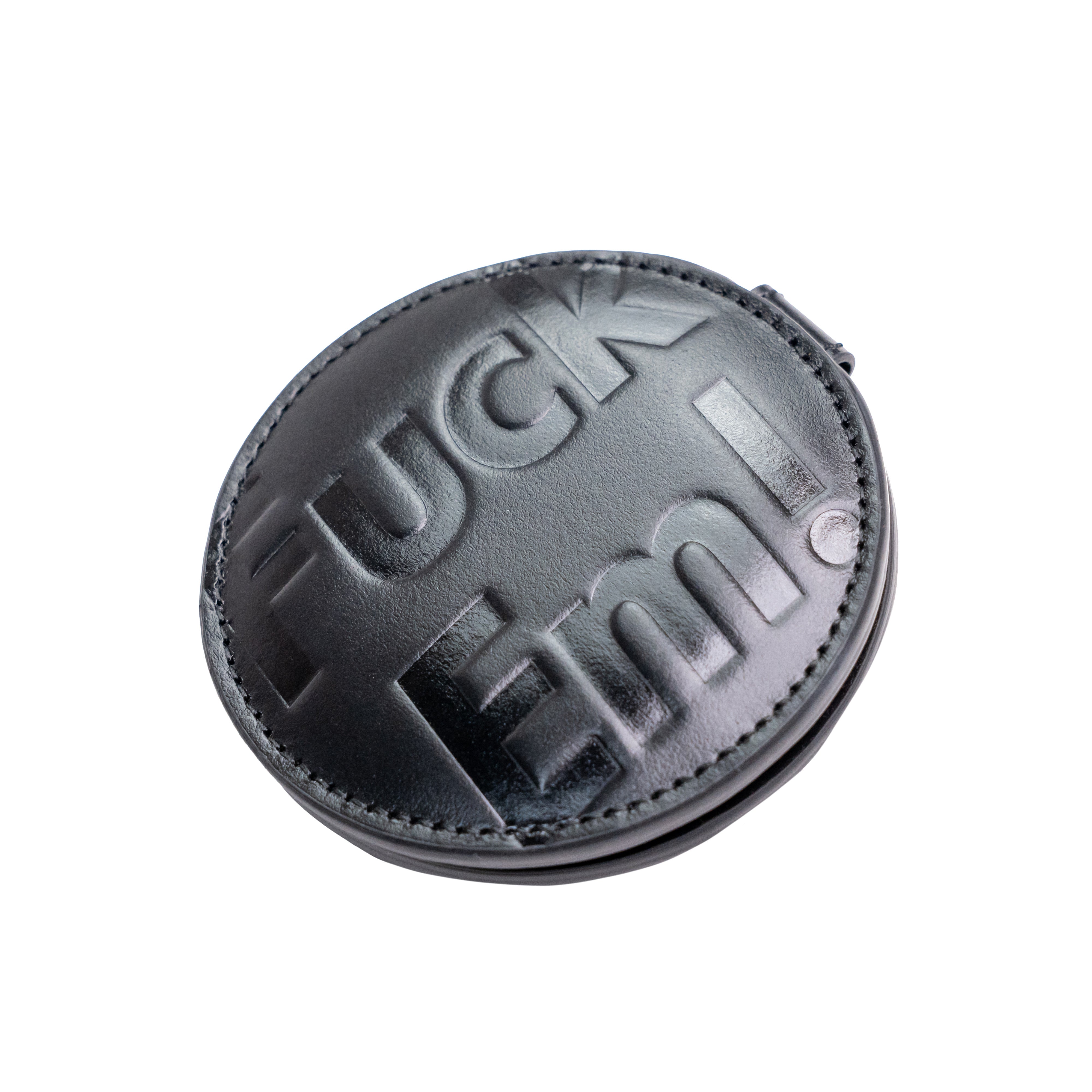Supreme Leather Pocket Mirror Black
